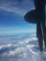 Flug nach Kelowna